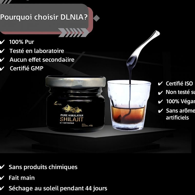 Shilajit 100% naturel